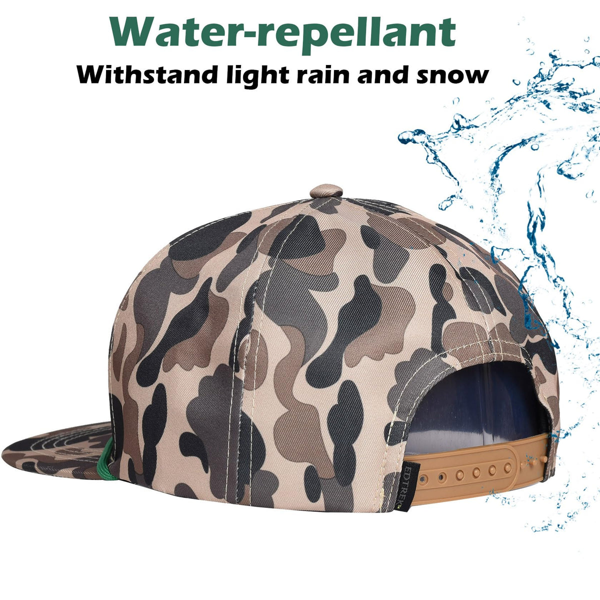 Youth Snapback Hat with Flat Brim Y142