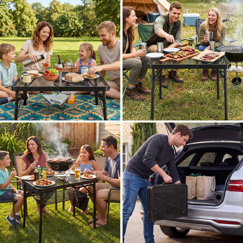 Folding Grill Table Q77043