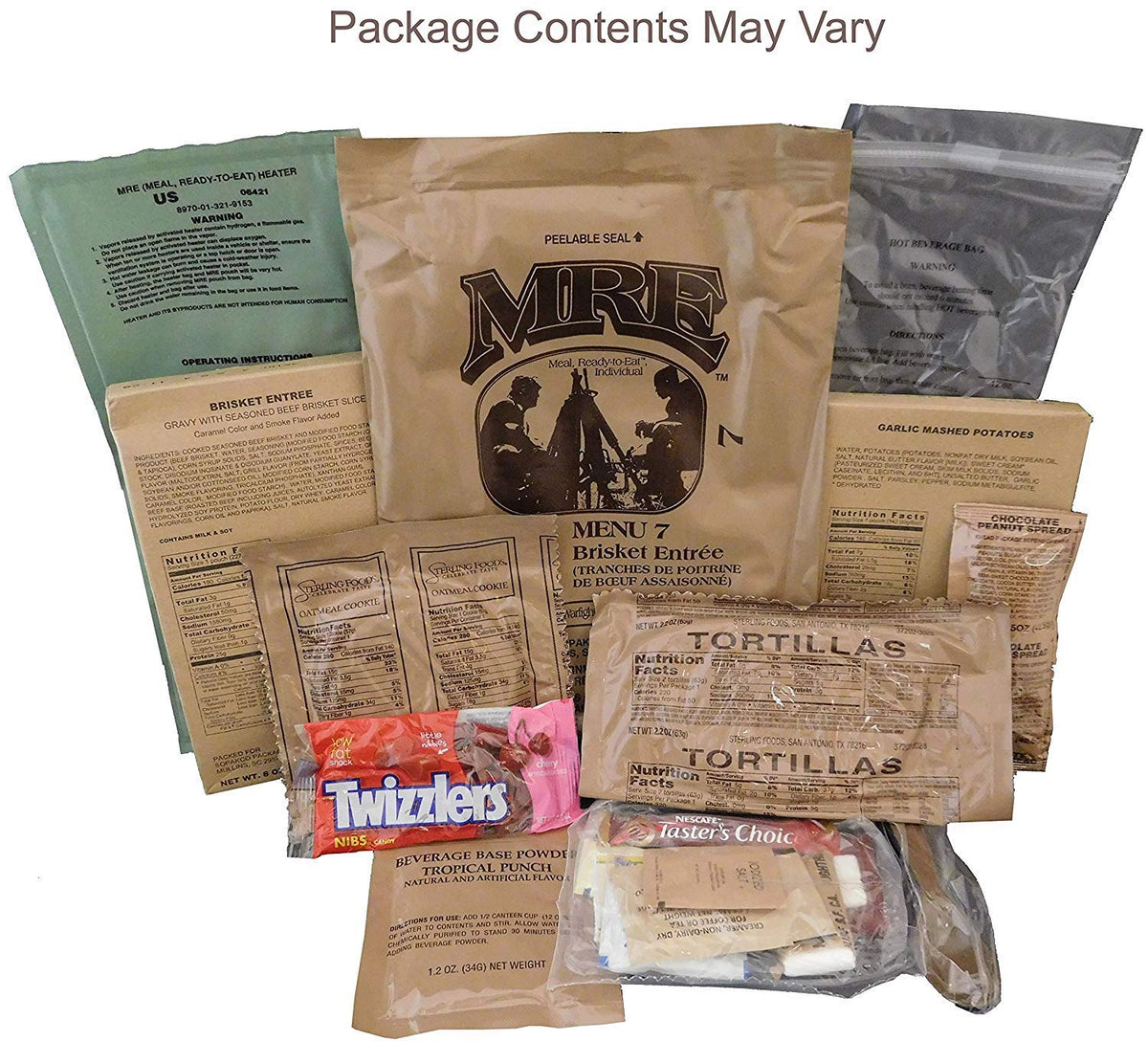 Meals Ready-to-Eat Assorted Flavor R4564