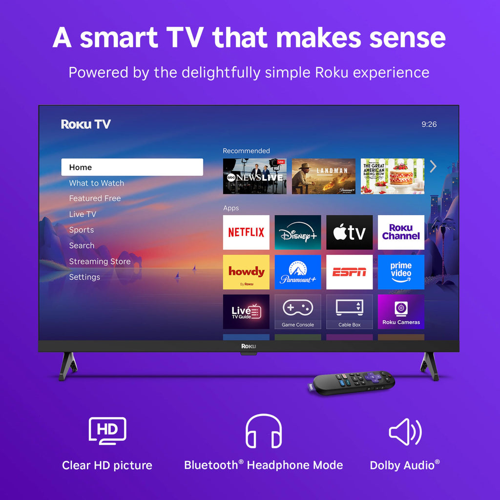 32" 720p HD LED Smart TV K2844
