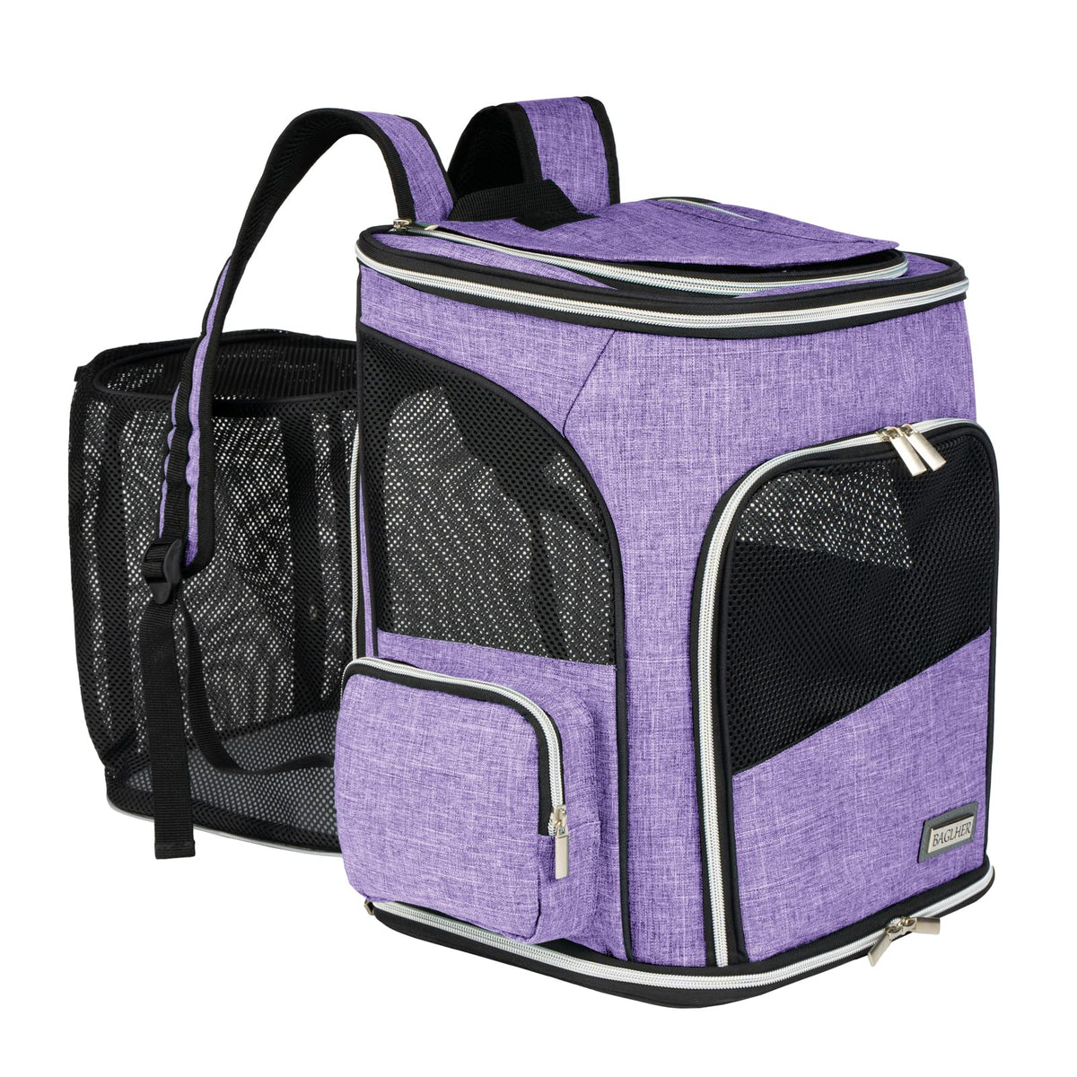 Expandable Ventilated Pet Carrier Backpack T64121