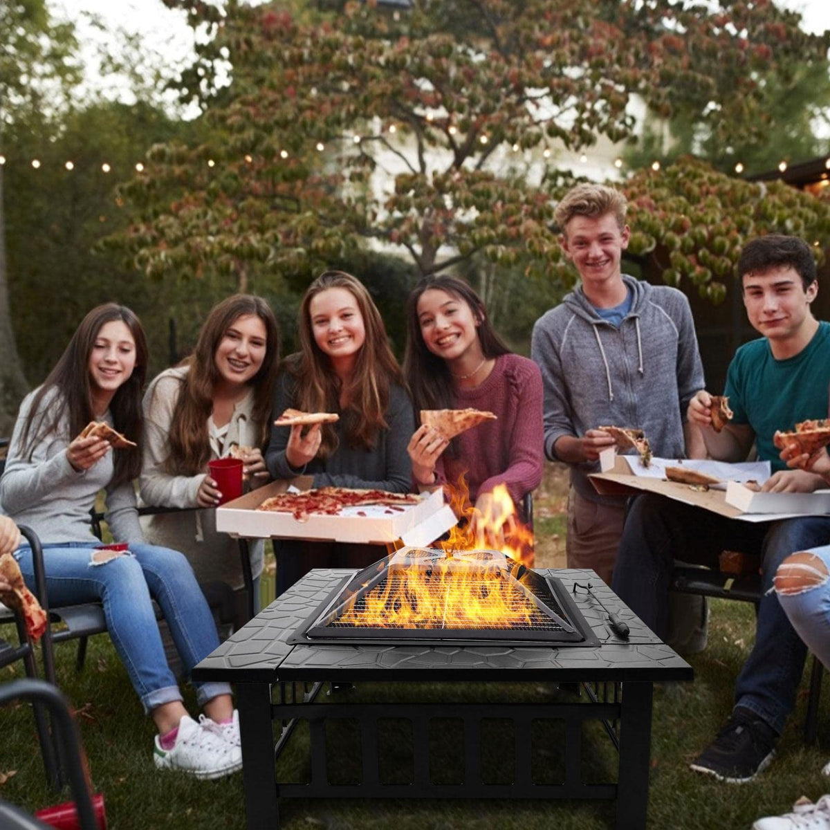 32 inch Wood Burning Outdoor Fire Pit G391162