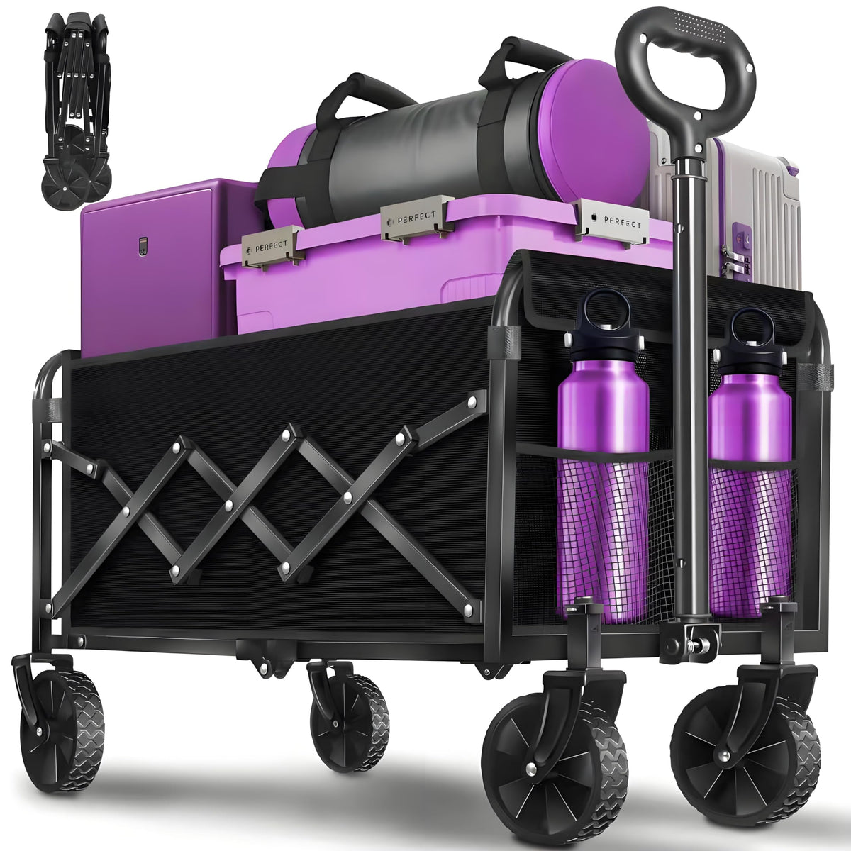 Foldable Wagon Cart with Wheels P509