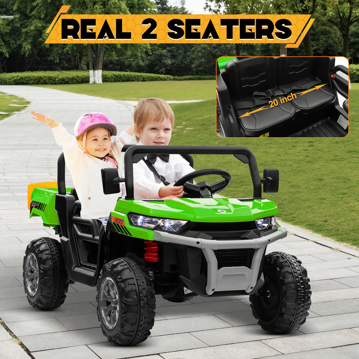 24V 4WD Ride on Car Dump Truck O347227