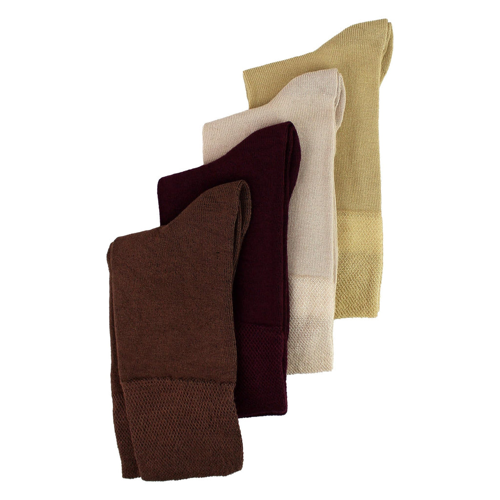 12 Pairs Womens Seamless Diabetic Socks L840