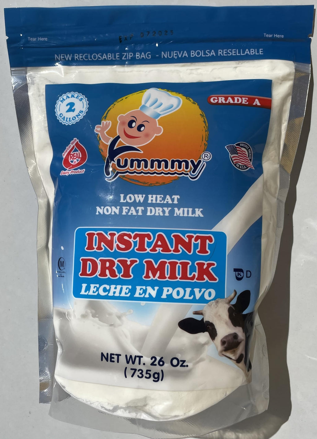 Nonfat Powdered Dry Milk 26 oz K992424
