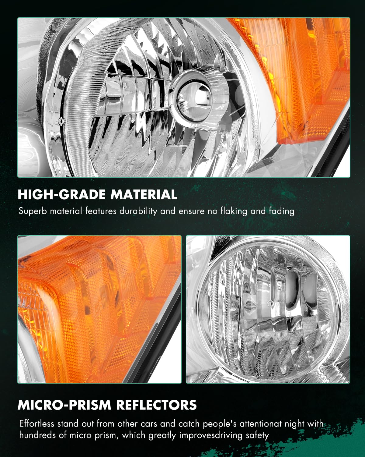 Headlight Assembly Set K697