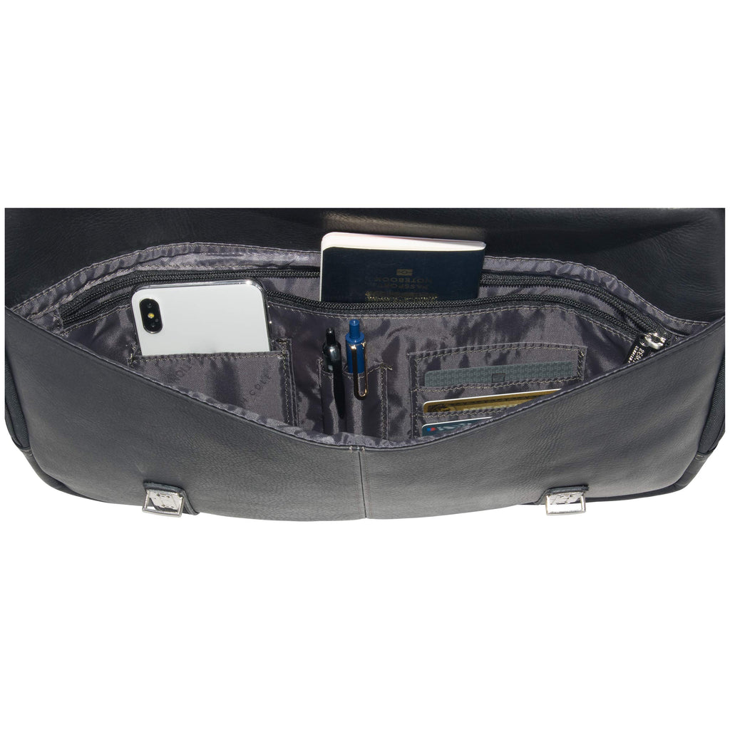 Leather Laptop Messenger Bag M31090