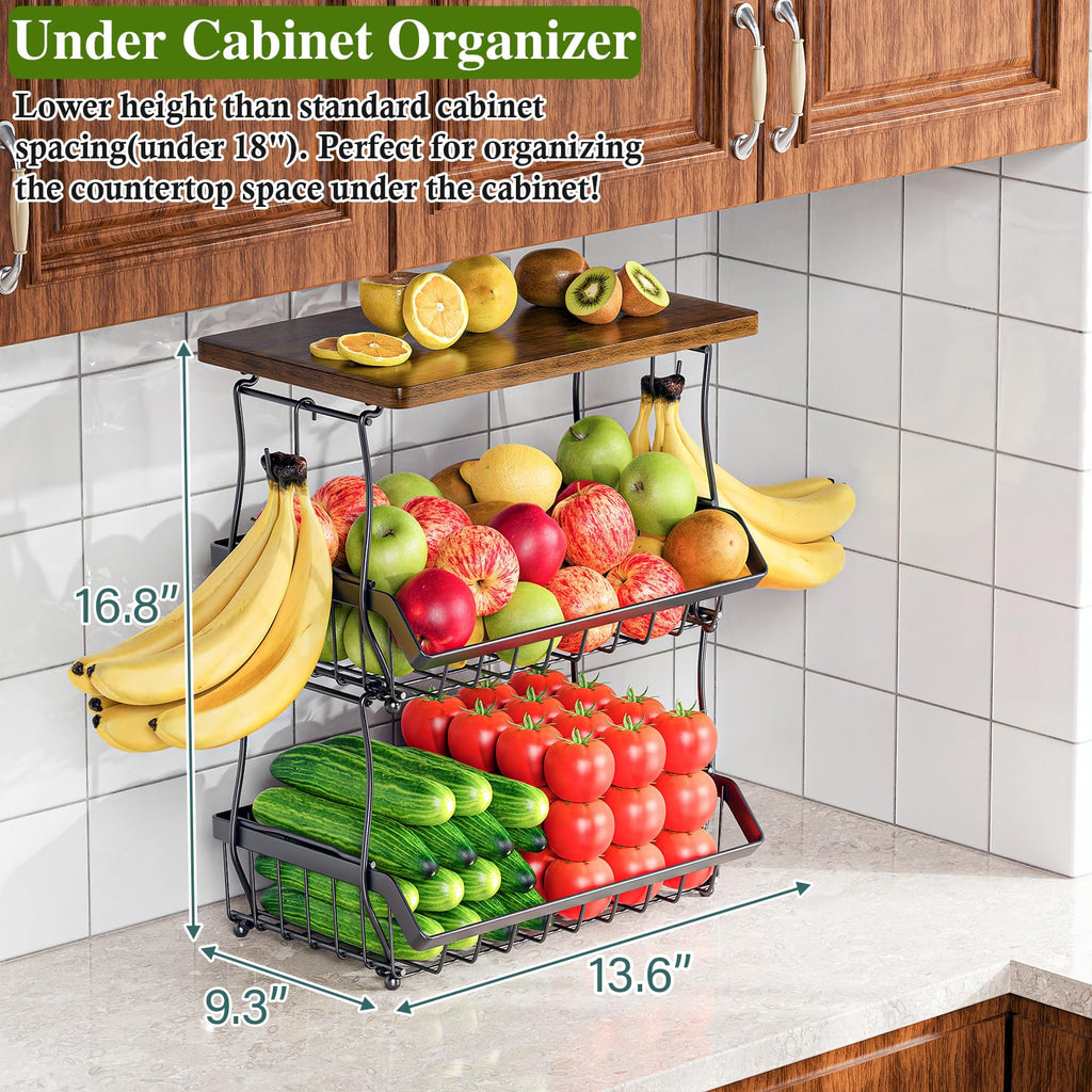 3-Tier Fruit Basket J163