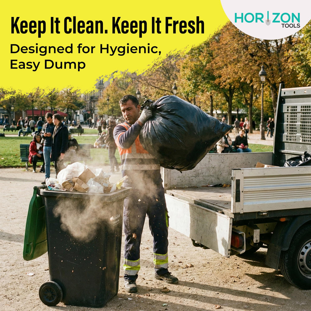 42 Gallon 3 Mil Black Heavy-Duty Trash Bags H3800