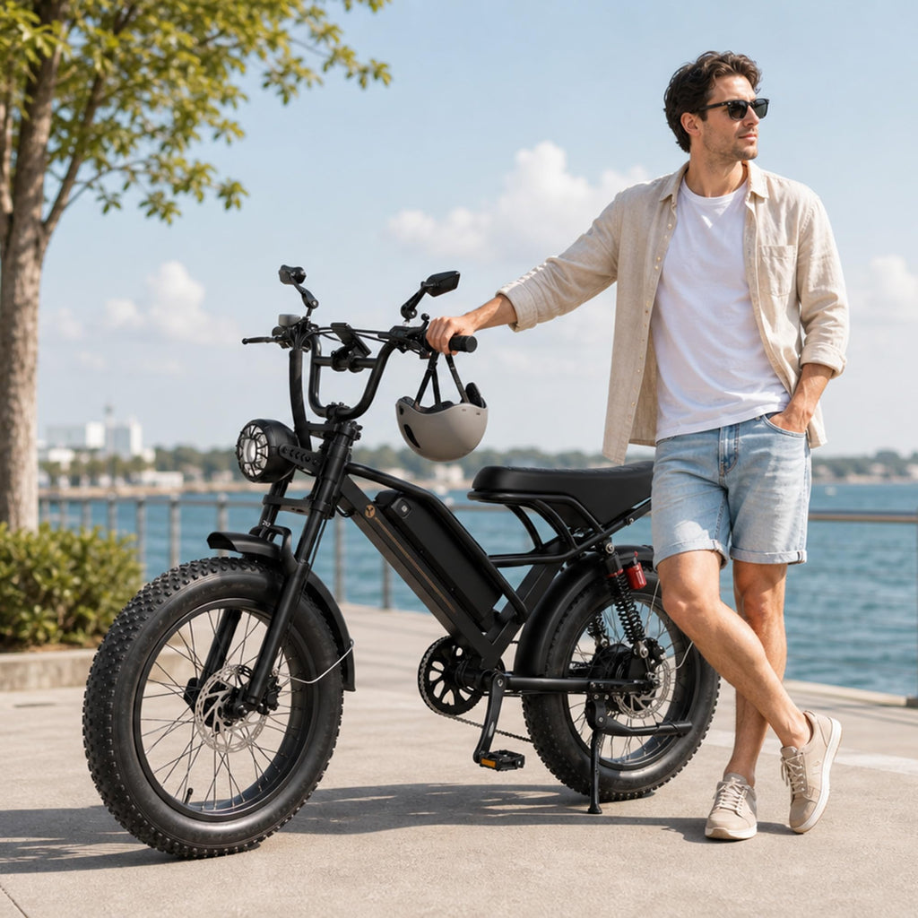 Electric Bike, 3000W Peak, 90 Miles & 38MPH C480