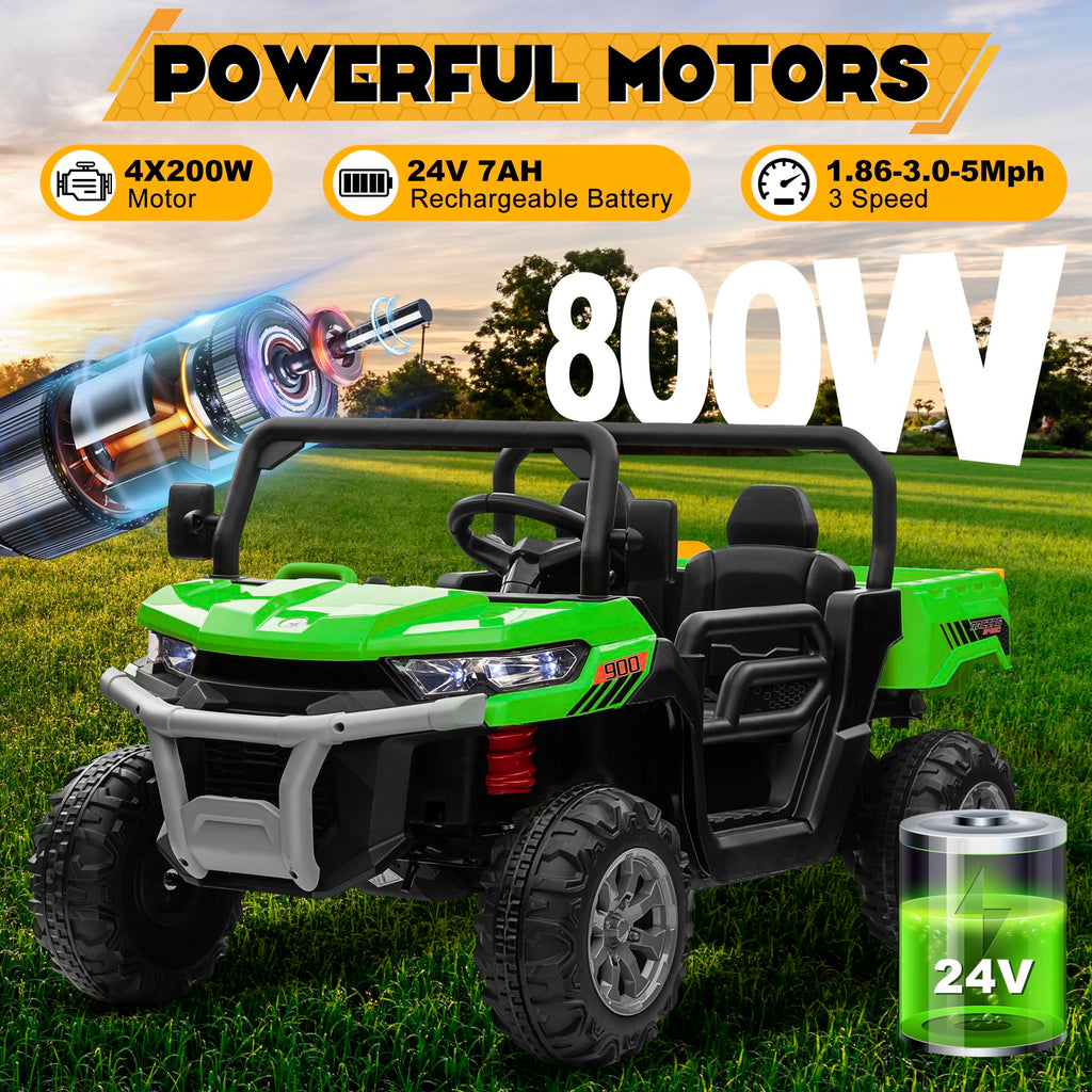 24V 4WD Ride on Car Dump Truck O347227