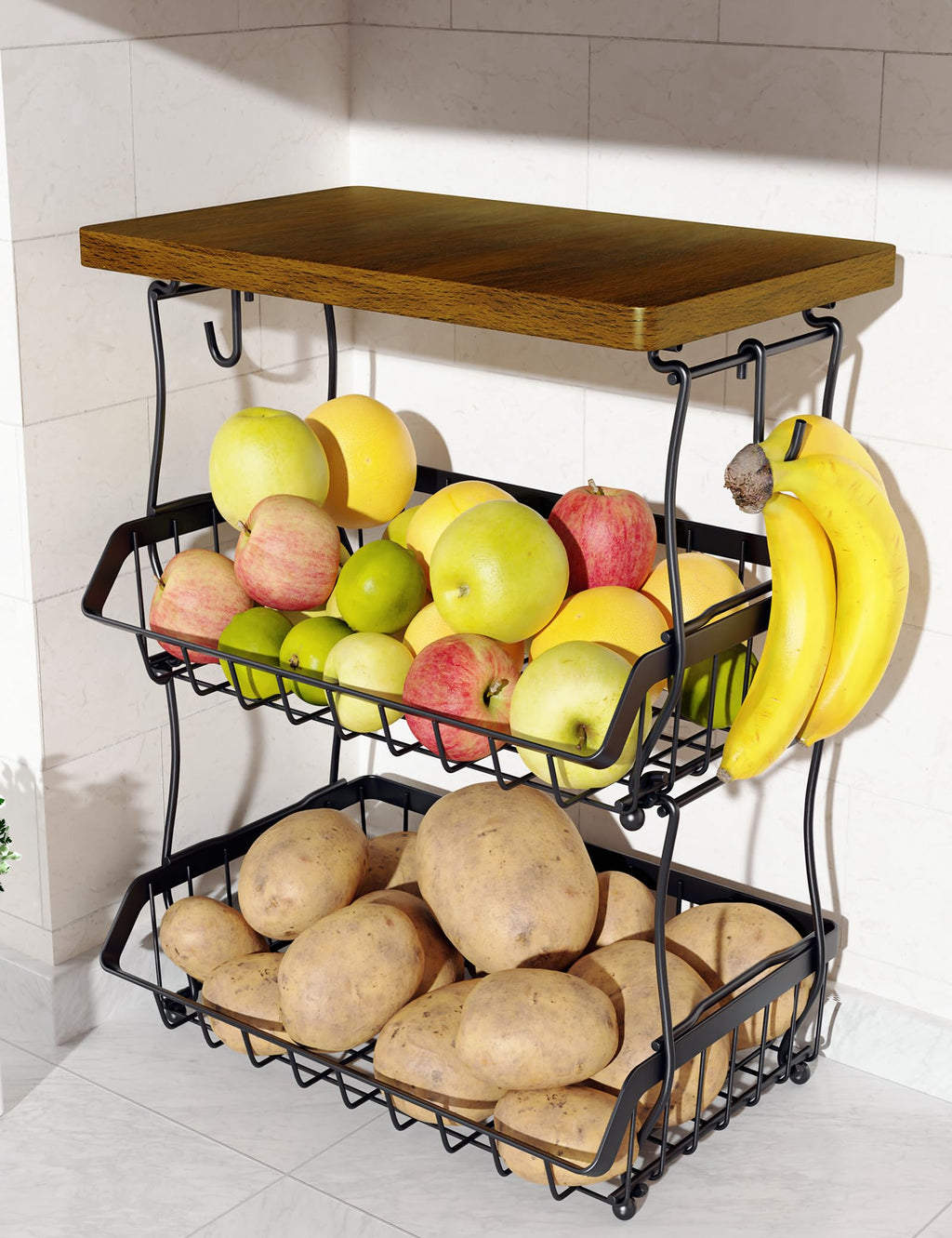 3-Tier Fruit Basket J163