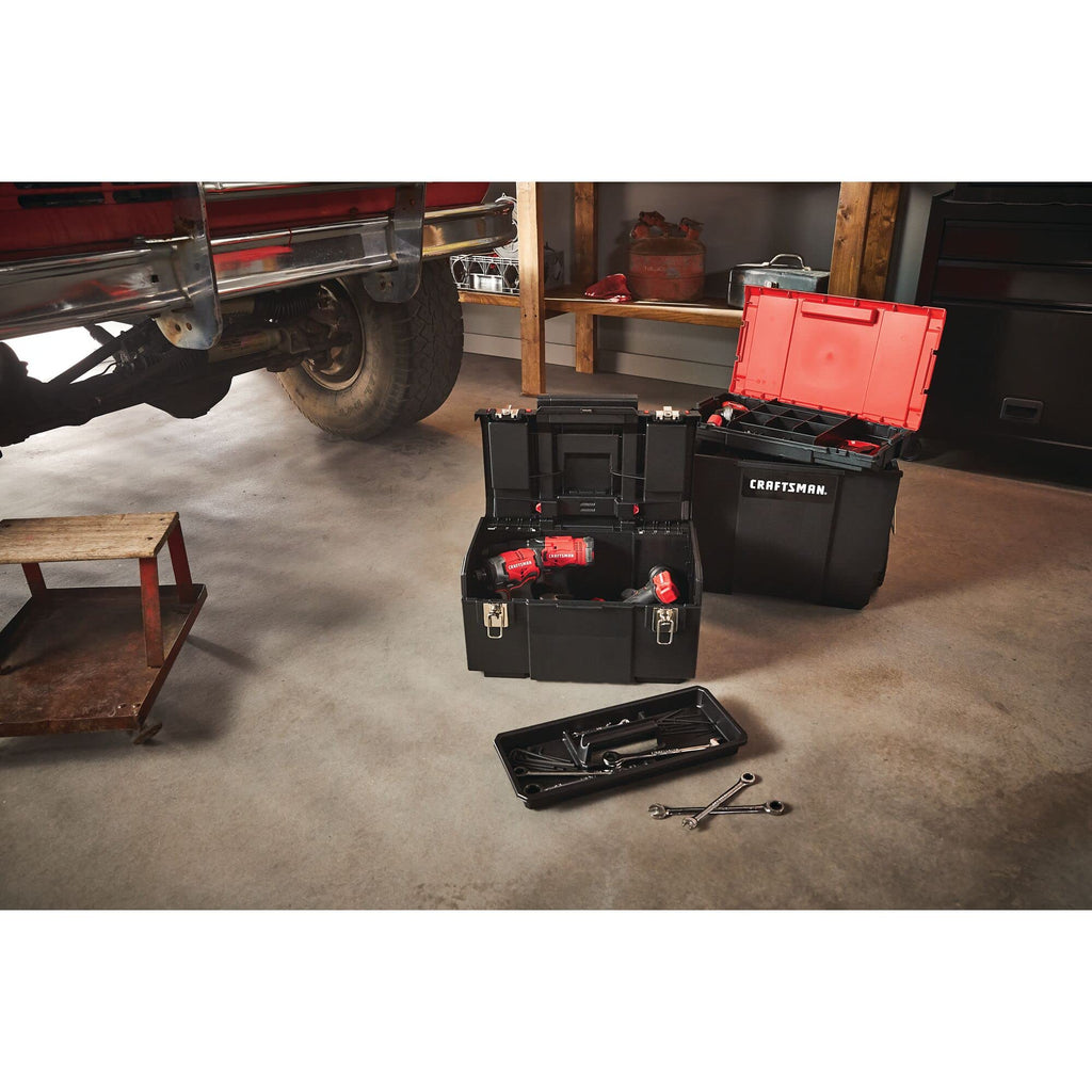 19-in. 3-in-1 Rolling Tool Box with Wheels A2465