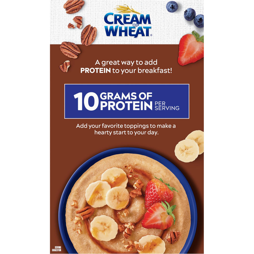 Instant High Protein Hot Cereal, Maple Brown Sugar, 12 Packets Z7922