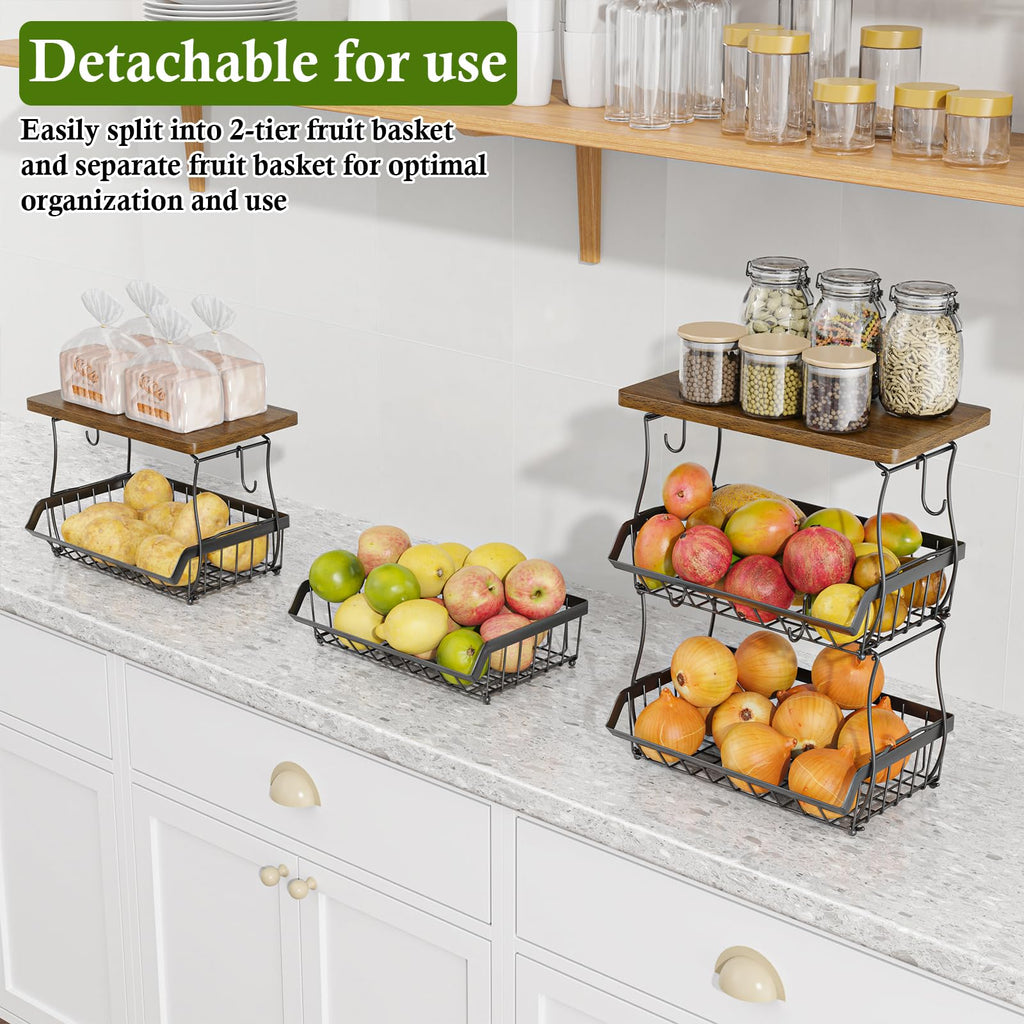 3-Tier Fruit Basket J163
