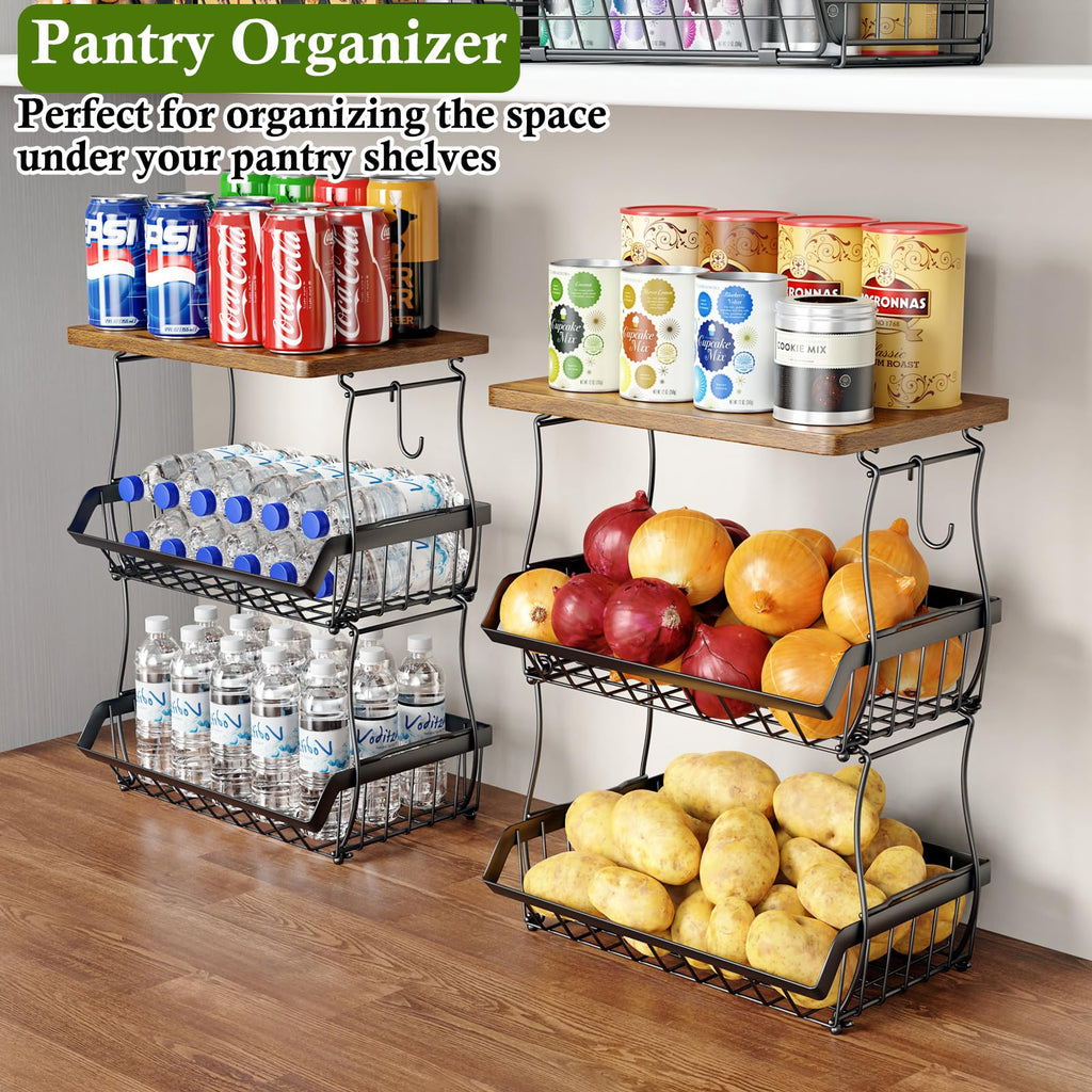 3-Tier Fruit Basket J163