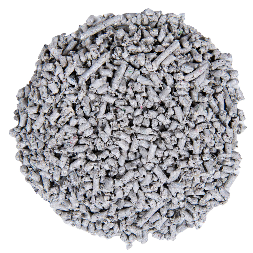 Recycled Paper Cat Litter, Non-Clumping, 20 lb A53901