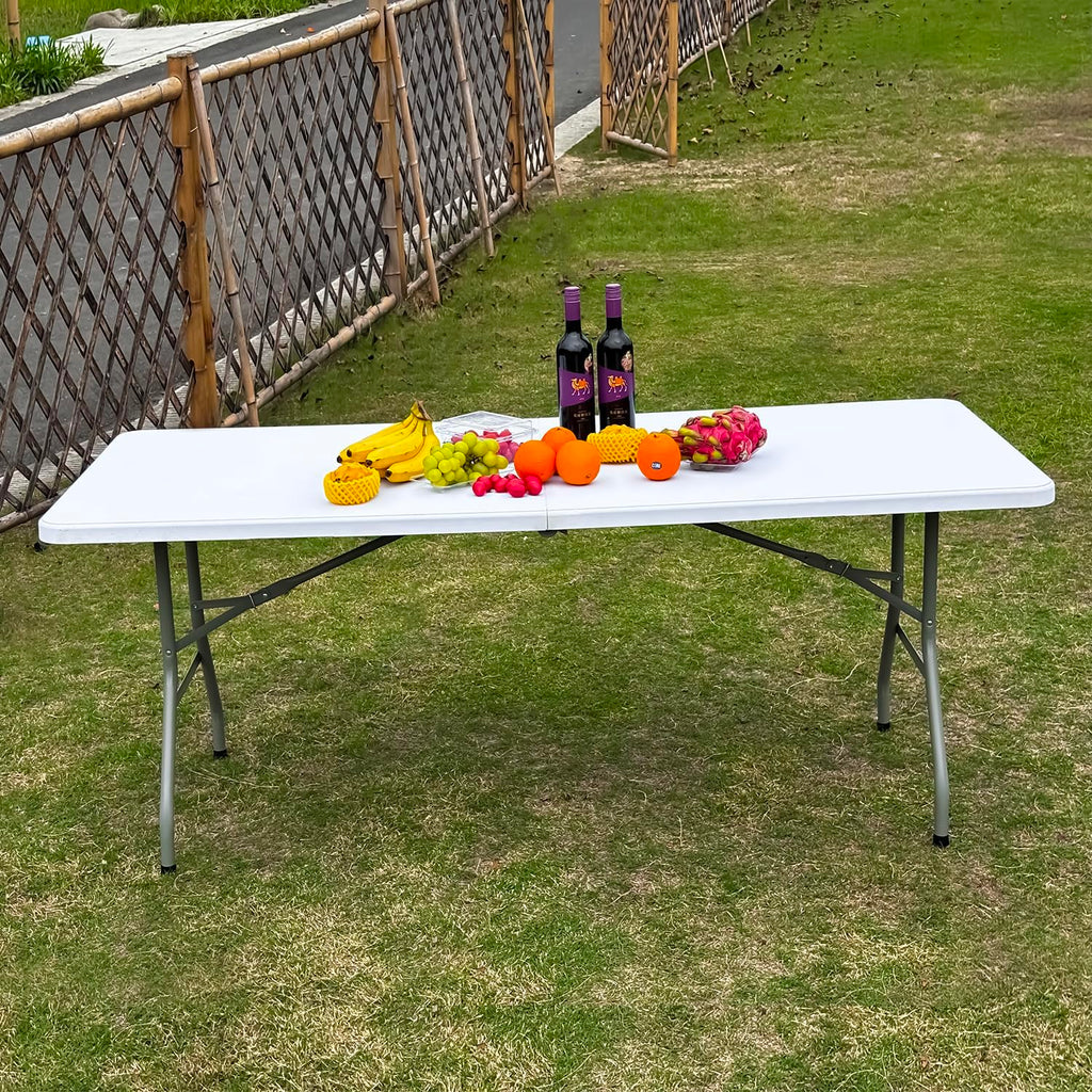 White Folding Table F826104