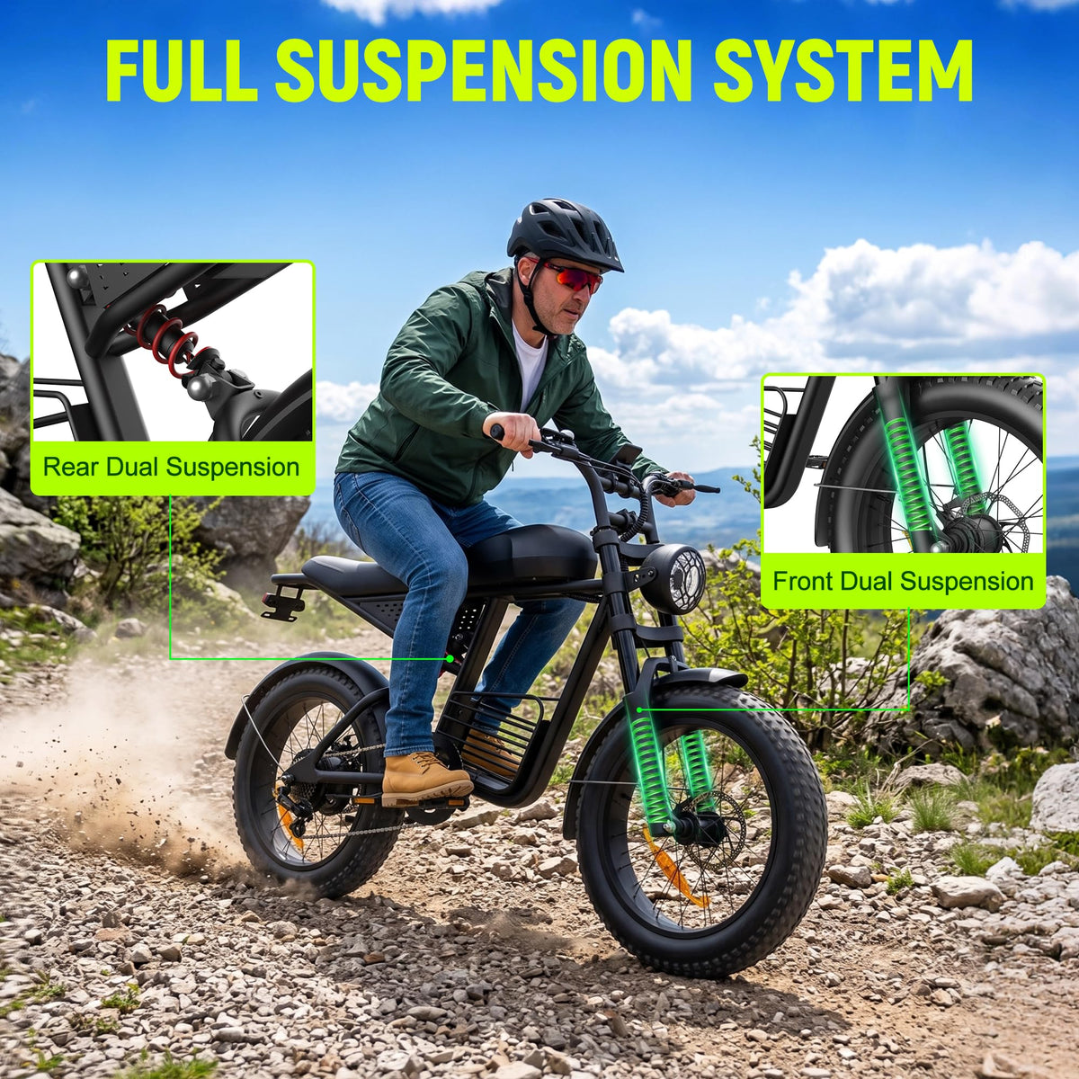 1500W 48V 20Ah Electric Bike K33084