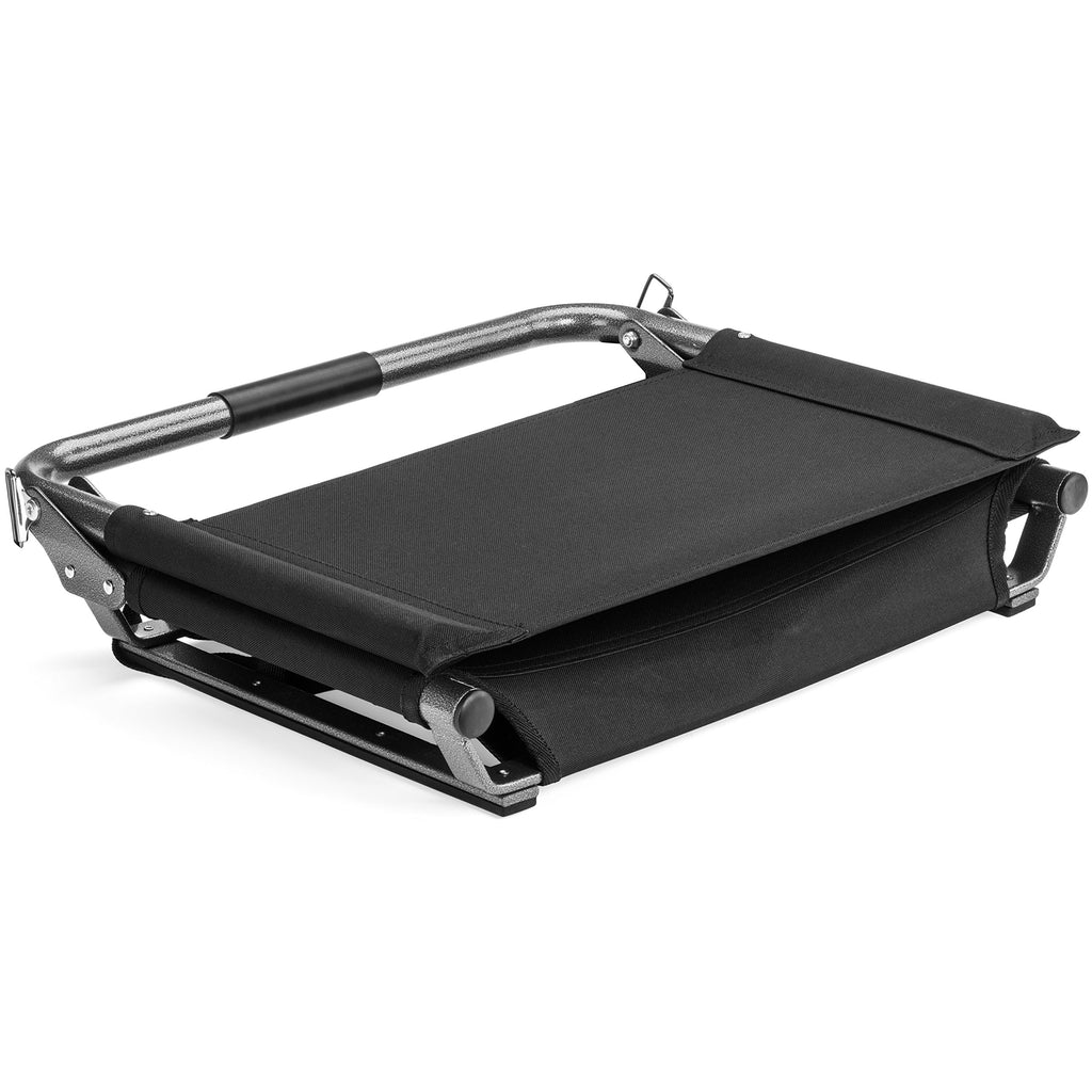Portable Folding Steel Stadium Seats for Bleachers, Black K538