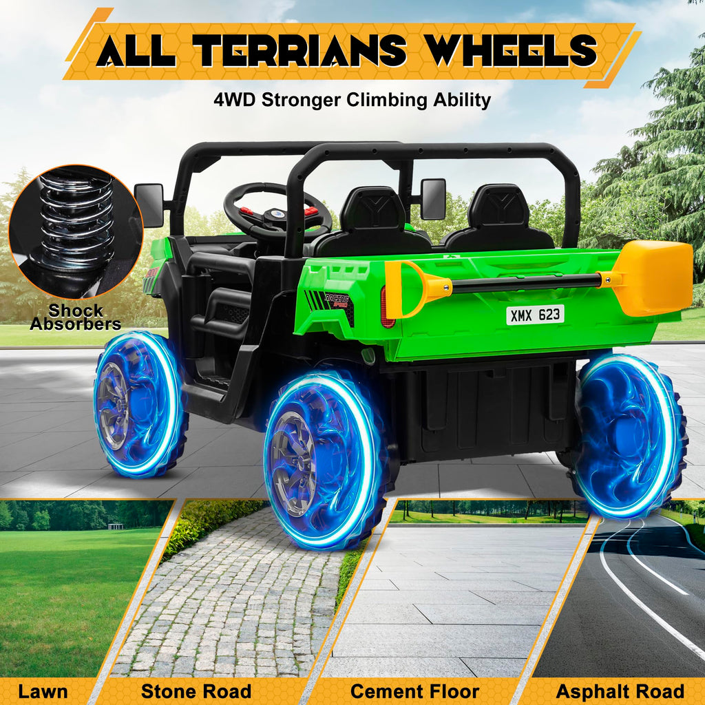 24V 4WD Ride on Car Dump Truck O347227