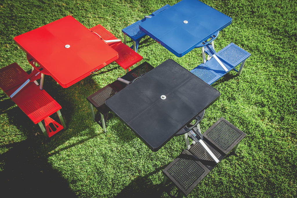 Portable Folding Picnic Table with Seats for 4 G794