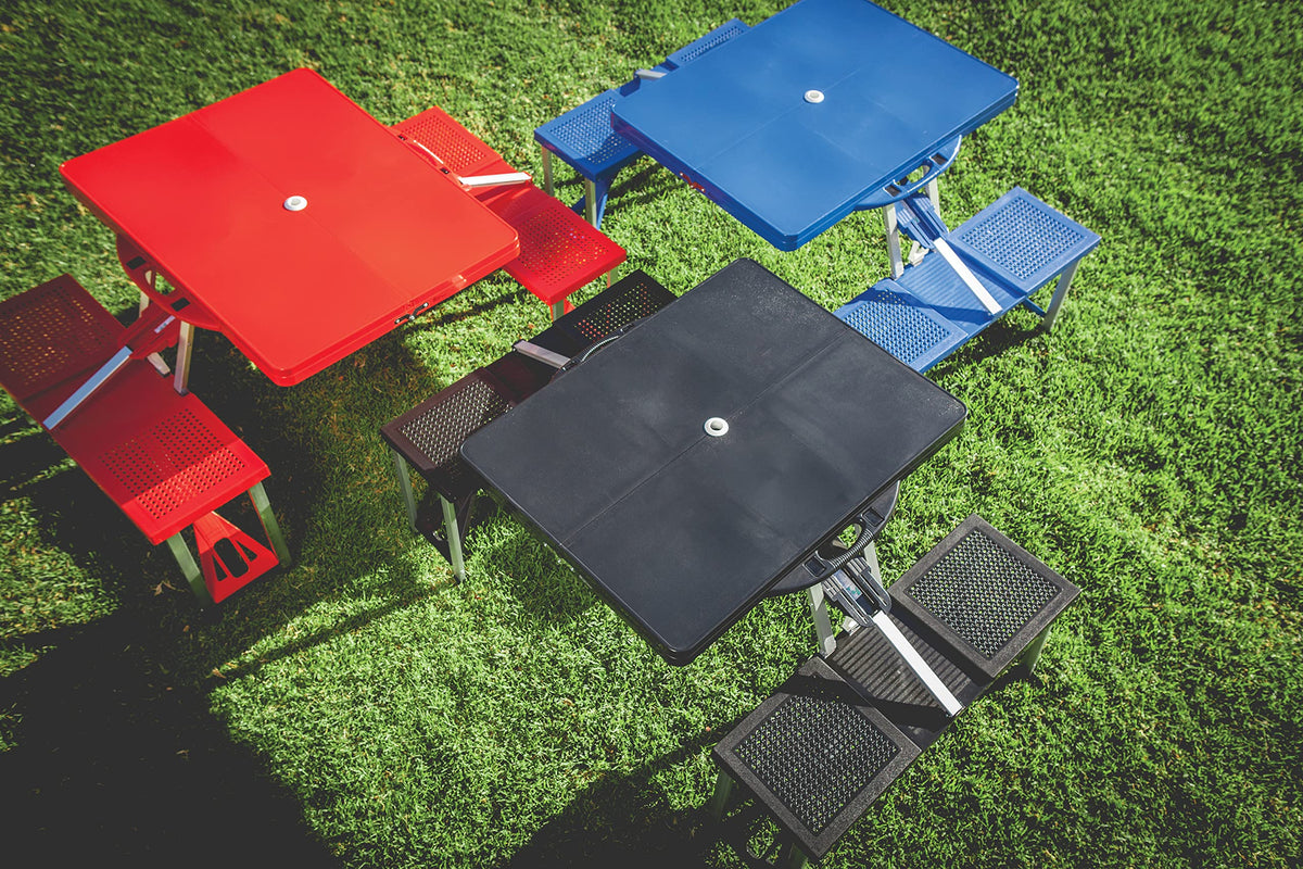 Portable Folding Picnic Table with Seats for 4 G794